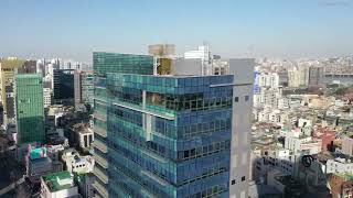 8K 초고화질 강남을지병원 주변 빌딩을 둘러보다, 서울 강남구 논현동 드론영상소스 Dji 0109