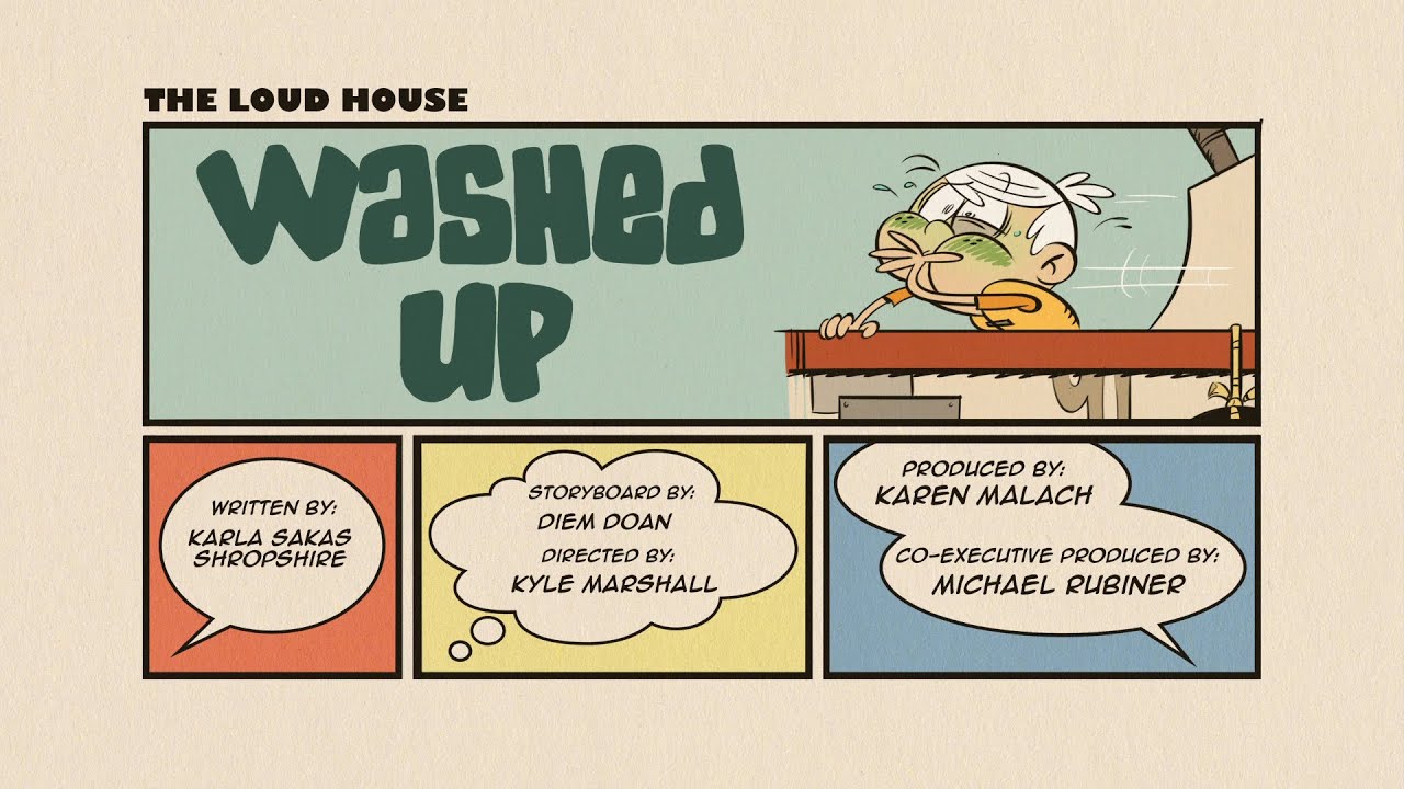 The Loud House Washed Up title card