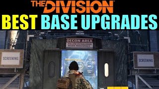 Best base upgrades [The Division]