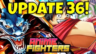AFS IS BACK! New Divine Fighters! Everything in Update 36! Progress in Anime  Fighters Simulator 