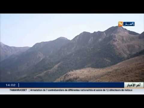 دفاع كشف وتدمير ثلاث مخابيء بالقرب من القادرية بالبويرة 