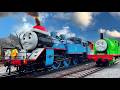 Thomas the Tank Engine at Full Speed! Miraculous Run Alongside Percy &amp; Bertie is INSANE!
