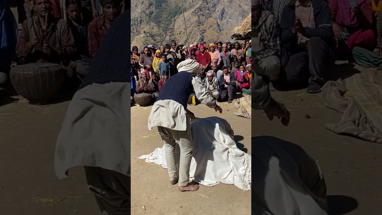 New Humla peausa dhami nach