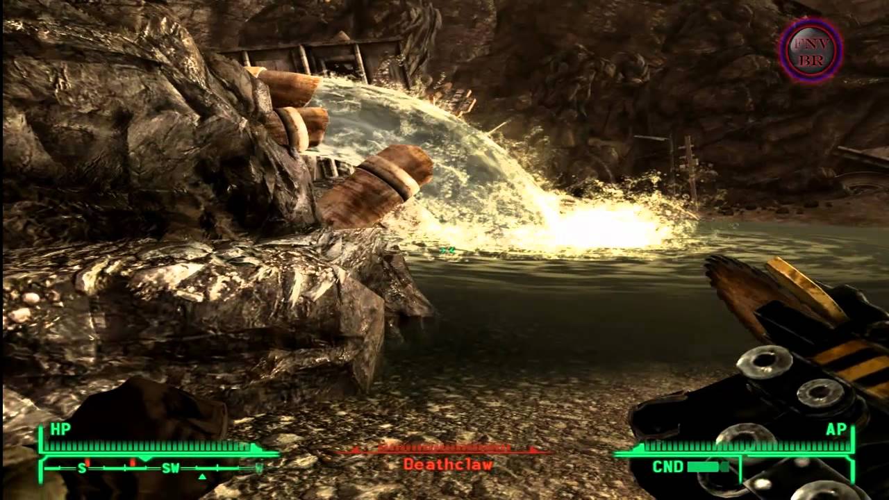 Fallout New Vegas Lonesome Road Armas Únicas Industrial Hand YouTube