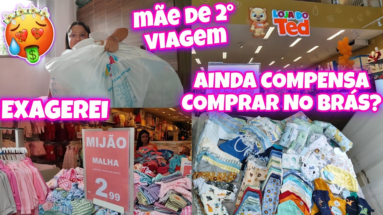 PRIMEIRAS COMPRAS PRO ENXOVAL DO BABY BENJAMIN 💚 - MOSTREI TUDO COM VALOR | FUI NO BRÁS EM SÃO PAULO