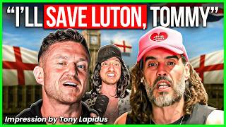 Russell Brand Tommy Robinson Parody