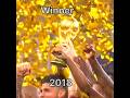 world cup winner from 2014 - 2022#football #winner#shorts