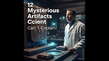 12 Mysterious Artifacts Scientists Can
