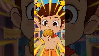 Laddu Kha Kar Hero Ban Gaya 💪| Chhota Bheem Style 😎#ChhotaBheem#LadduPower #CartoonShorts#ViralVideo