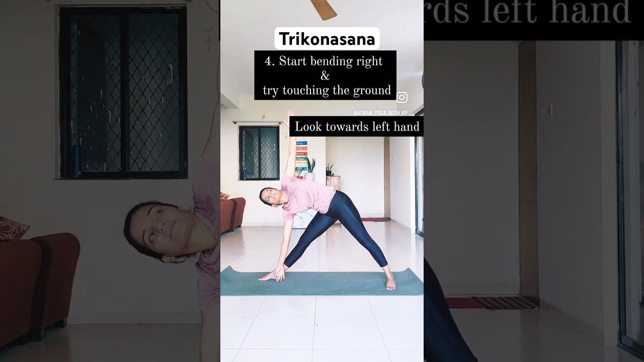 Trikonasana - Triangle pose