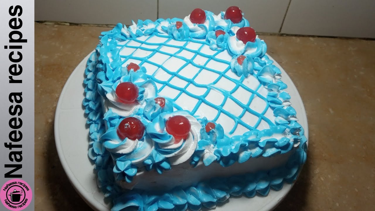 Beautiful and delicious square Cake recipe. ️ ️.easy to make a