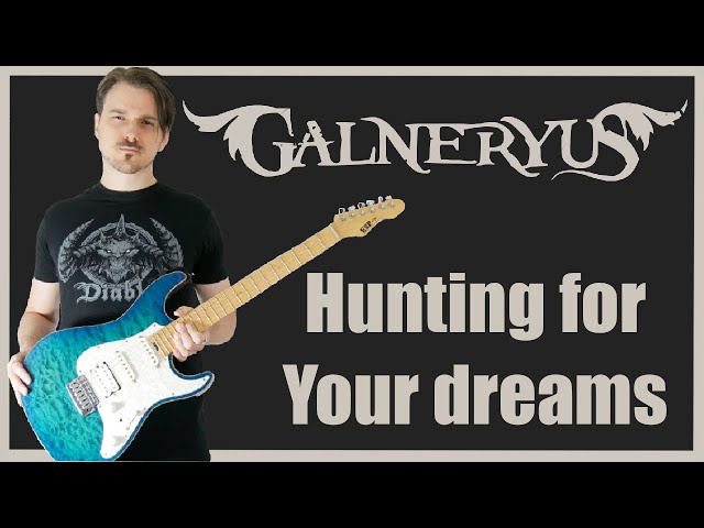 Galneryus - Hunting for your dreams guitar solo (Live on Twitch) class=