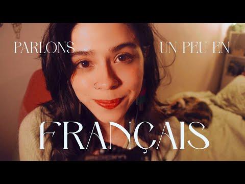 ASMR 💖​ J'essaie de parler FRANÇAIS depuis longtemps ! (je chante aussi) 💌​