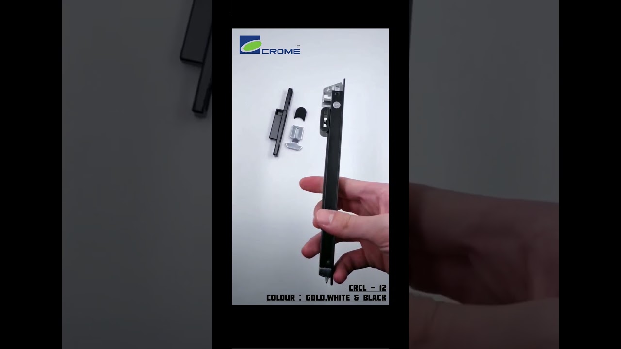 CROME WINDOW LOCK DOMAL LOCK CONCEALED LOCK HANDLE FOR WINDOW