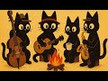 Black Cats by the Bonfire: Deep Bass Jazz for Work, Rest & Chill