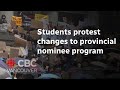 Students protest change to bc permanent residency guidelines