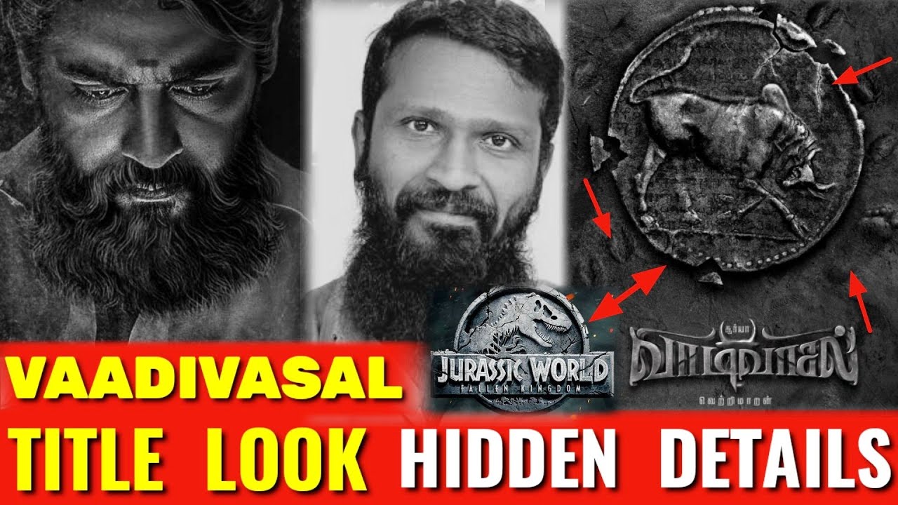 "Vaadivasal" title look Hidden details | Surya | GVP | Vetrimaaran||