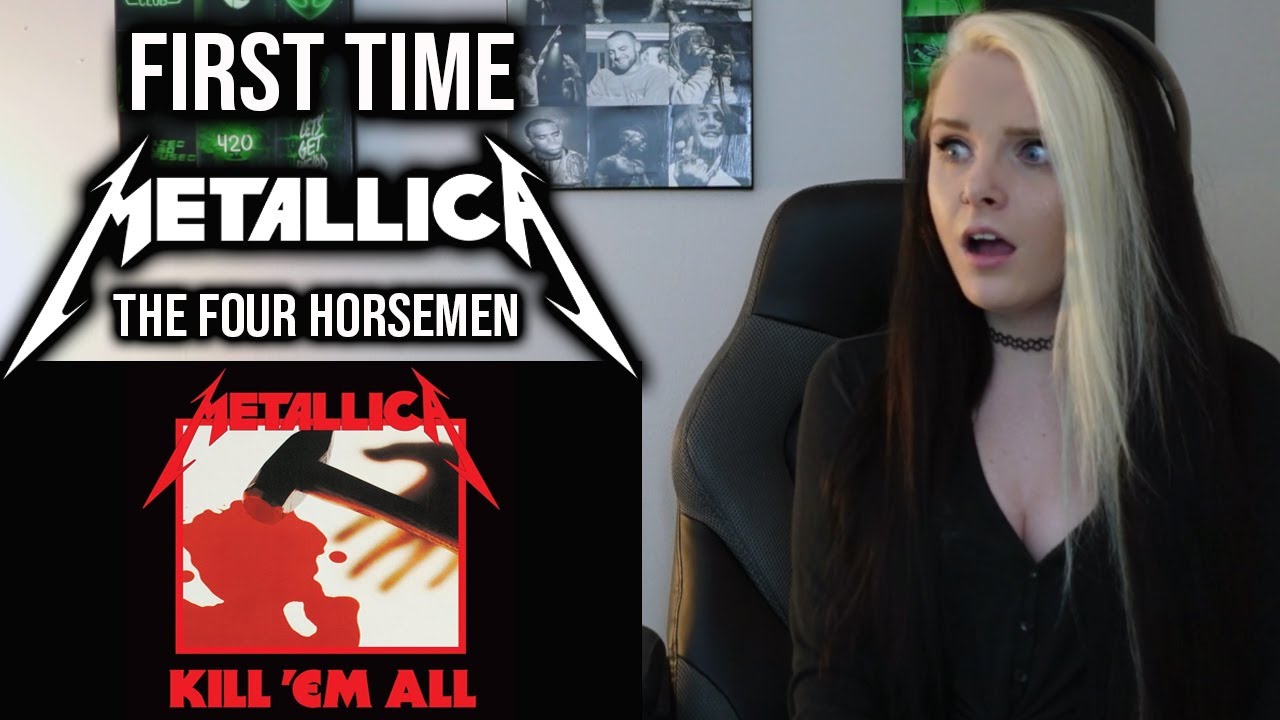 FIRST TIME listening to METALLICA - "The Four Horsemen" REACTION