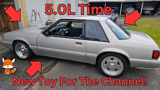 🚨 1991 Ford Mustang Foxbody Alert 🚨 New Toy For The Channel! #foxbody #fordmustang #musclecar by machinesnmetal 340 views 1 month ago 4 minutes, 1 second