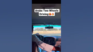 Arabs Two Wheels Driving 