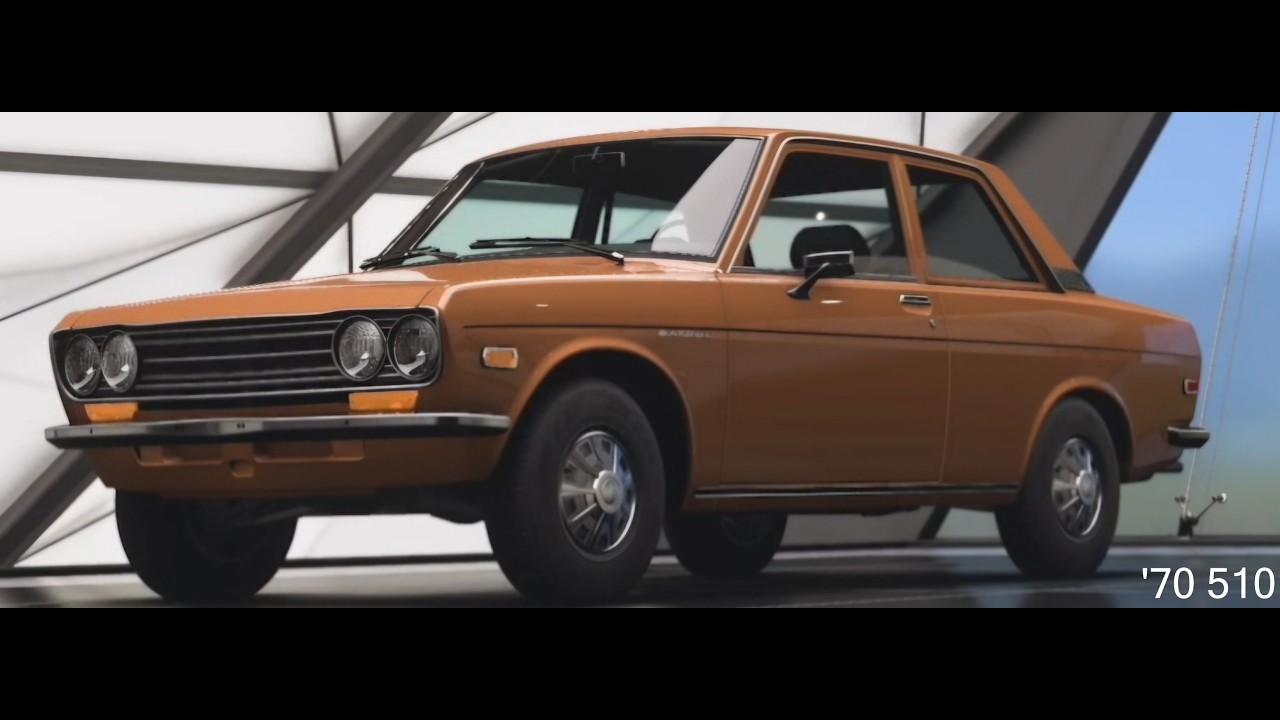 1970 Datsun 510 | Stock Engine Sound & Drive | Forza Horizon 5