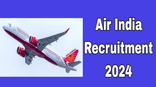 job search Kolkata is live | Air india recruitment 2024 |