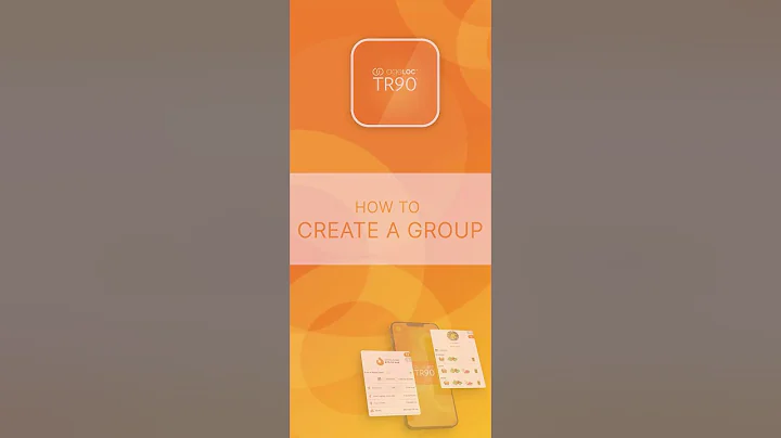 ageLOC TR90 App | How to create a group