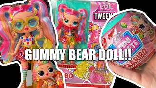 GUMMY BEAR DOLL!!  Haribo x LOL Surprise Tweens Loves Mini Sweets review and unboxing! HOLLY HAPPY