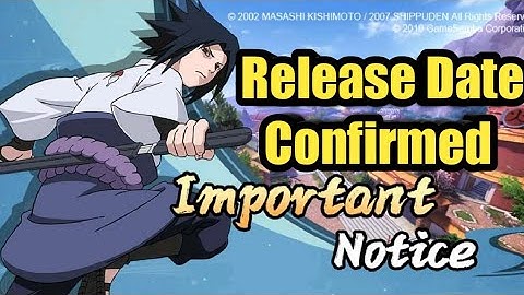 Naruto Slugfest-X | Release Date Confirmed  | New Best MMORPG 2021 For Android And iOS