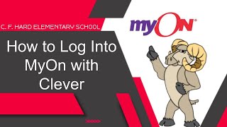 How to Log Into MyOn with Clever
