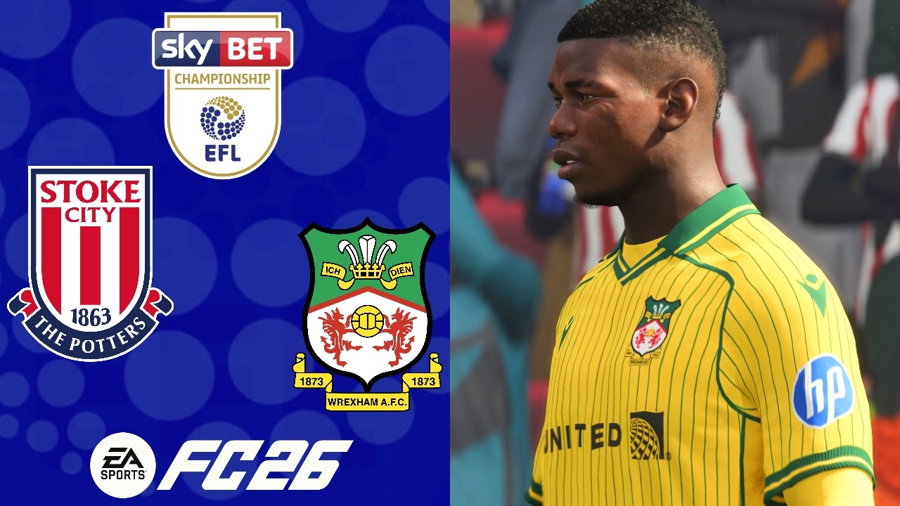 RUNNING 365° ROUND THEM | FC 26 Wrexham Career Mode S2EP46: Stoke City | EFL Championship