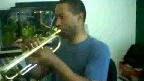 Shawn Hines playing Clarke Tech Etude V in one bre...