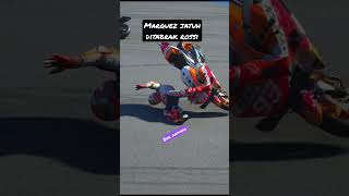 Marquez vs Rossi berakhir jatuh screenshot 4