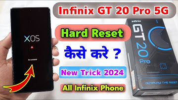 Infinix GT 20 Pro Hard Reset Kaise Kare⚡⚡
