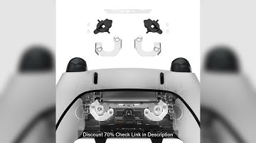 eXtremeRate Back Paddle Replacement Magnetic Module Kit for ps5 Edge Controller, Repair Parts Back B