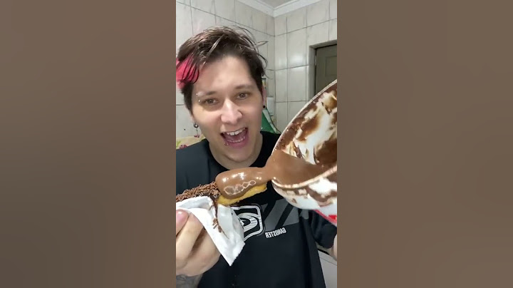 Fui correndo comprar um churros pra comer com Nutella
