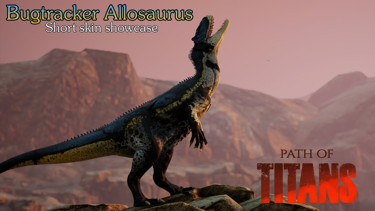 Bugtracker Rex Path of Titans ~ Bugtracker Allo! Short skin showcase - YouTube