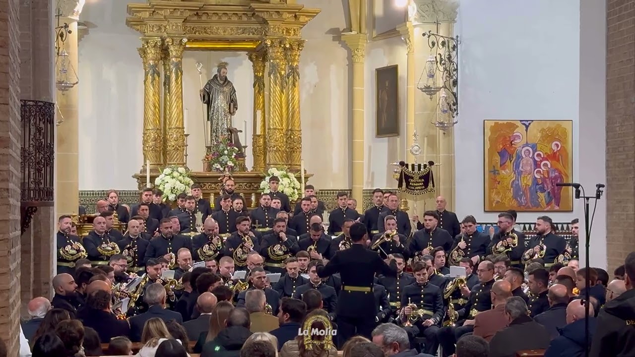 [4K] Concierto de la BCT Centuria Romana Macarena en la Parroquia de San Gil (Sevilla)