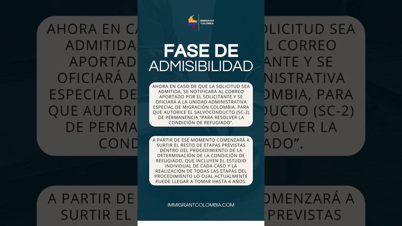 Solicitud de Refugio en Colombia, ¡hablemos sobre esto!