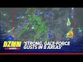 Domeng slows down, to bring strong, gale-force gusts over Metro Manila, 7 areas | DZMM TeleRadyo