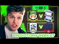 LEAGUE ONE PREDICTIONS week 27!