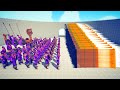 VIKINGS ARMY vs DUO EVERY GODS - Totally Accurate Battle Simulator TABS