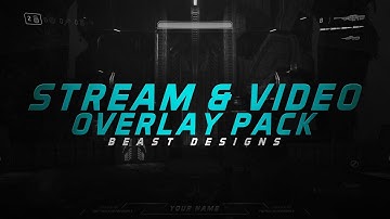 NEW FREE "Stream & Video Overlay Pack" Template 2019! - (FREE Stream & Video Overlays)