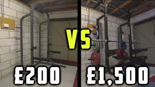 £200 vs £1,500 Squat Rack | Rogue HR-2 Half Rack Assembly and Testing