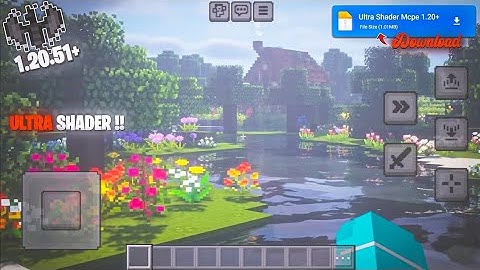 Top Ultra Realistic Shader Mcpe 1.20.51+ | Render Dragon [ 100% Working ]