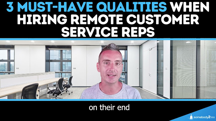 Top 3 qualities that xcustomer service should have