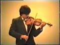 young Leonidas Kavakos plays No24 by Paganini