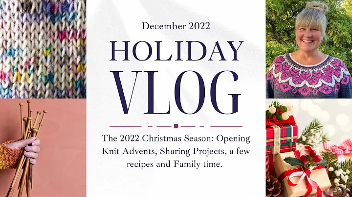 Knitting Podcast || Tip Time is Back || Dog Sweater is Finished and Modeled || Vlogmas  2022 Day 7