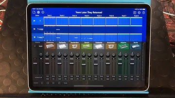 KORG Gadget Session with New iPad Pro 11’’ 2020 - Live iPad Demo