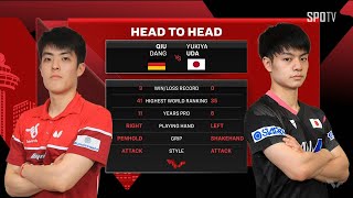 [WTT] Quarterfinals | Dang QIU vs Yukiya UDA